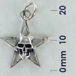 Star Skull Pendant #021846