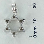 Star of David Pendant #021907