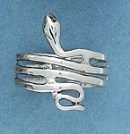 R 3581 Snake Ring - Size 7